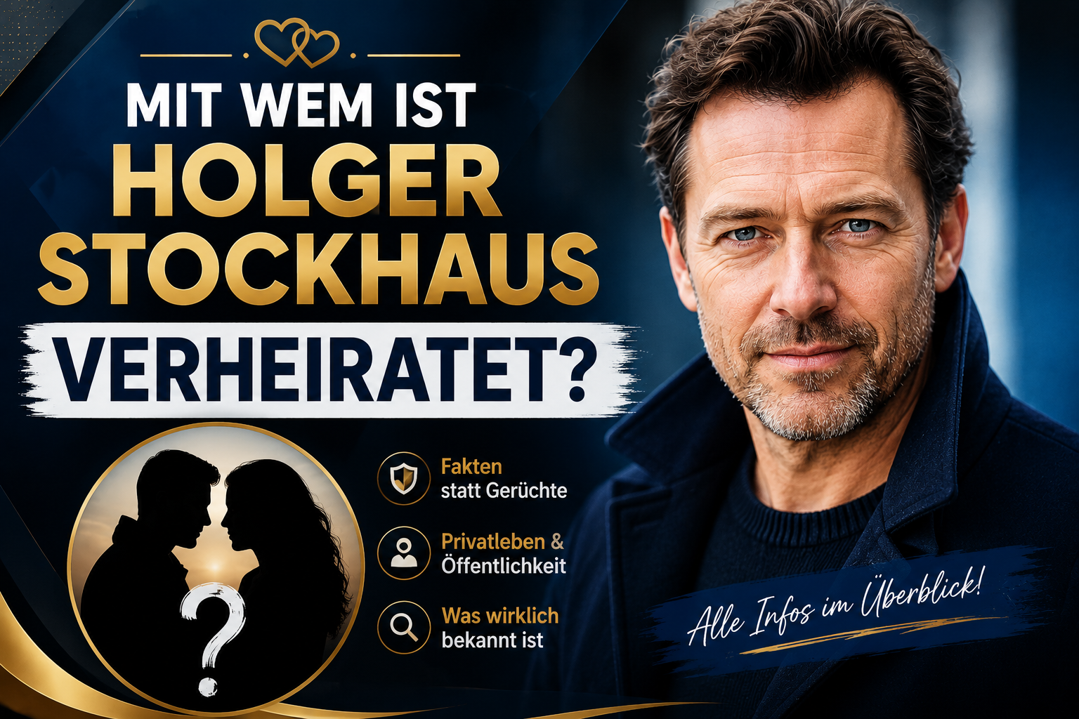 mit wem ist holger stockhaus verheiratet