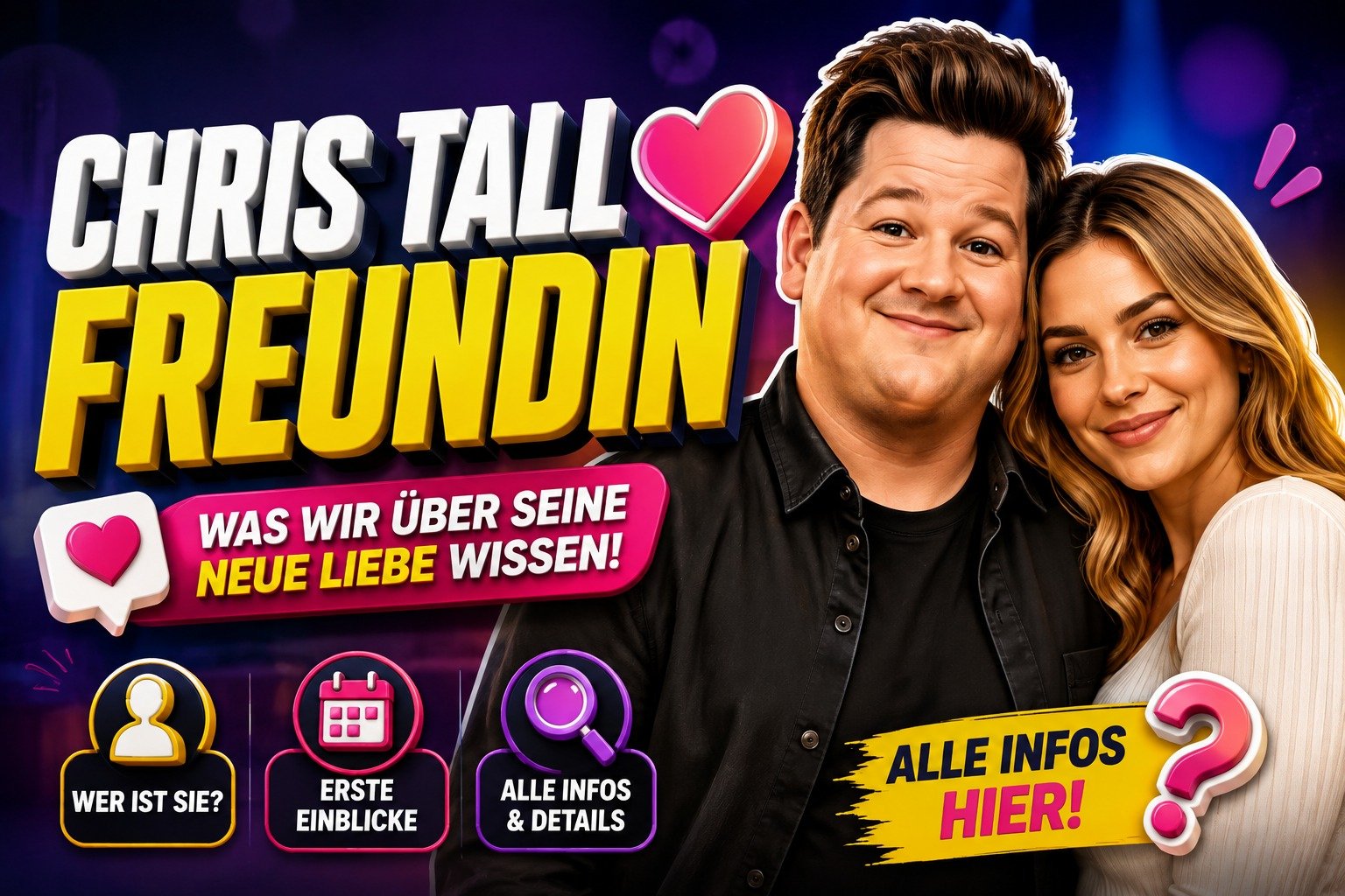 chris tall freundin