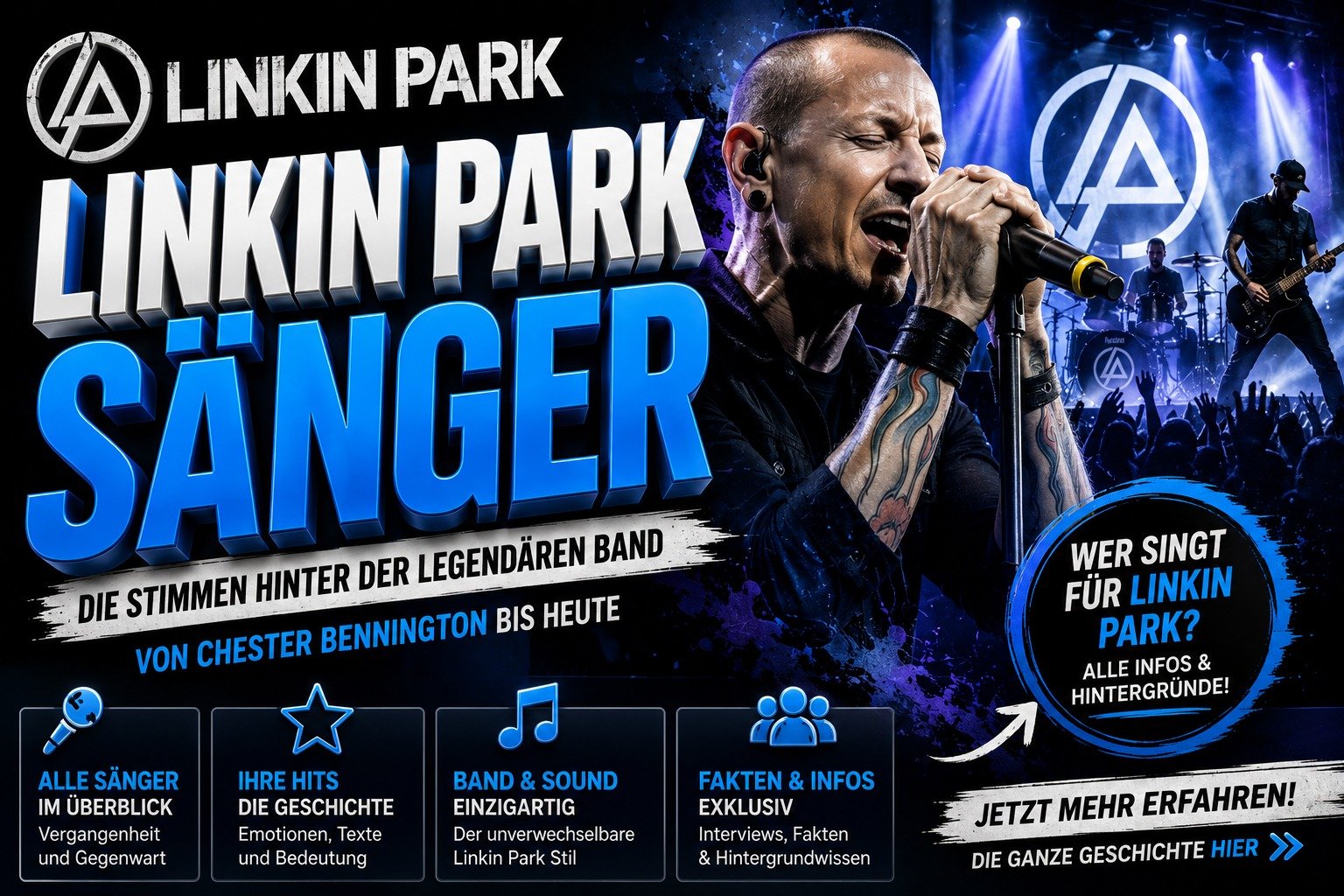 linkin park sänger