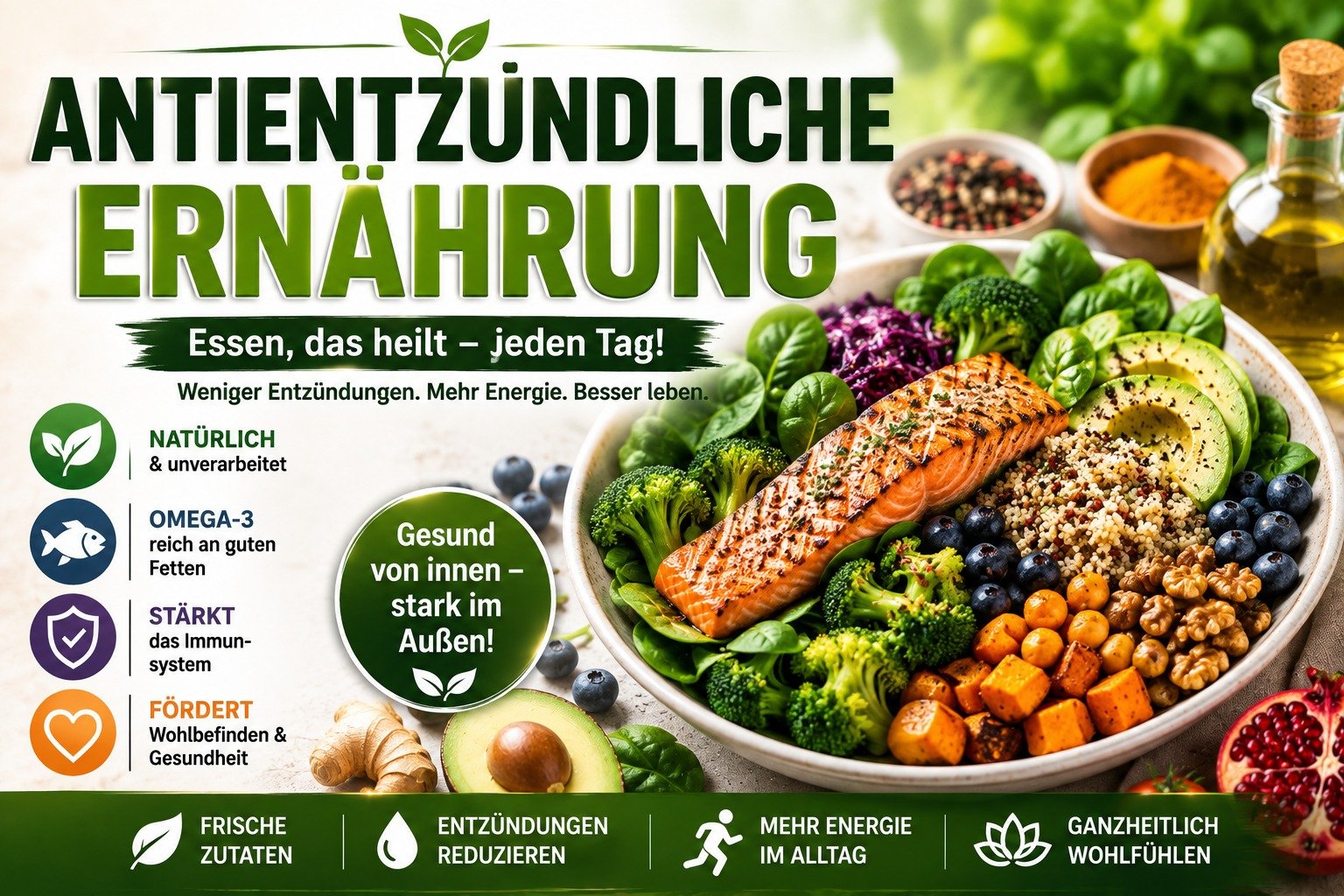 antientzündliche ernährung