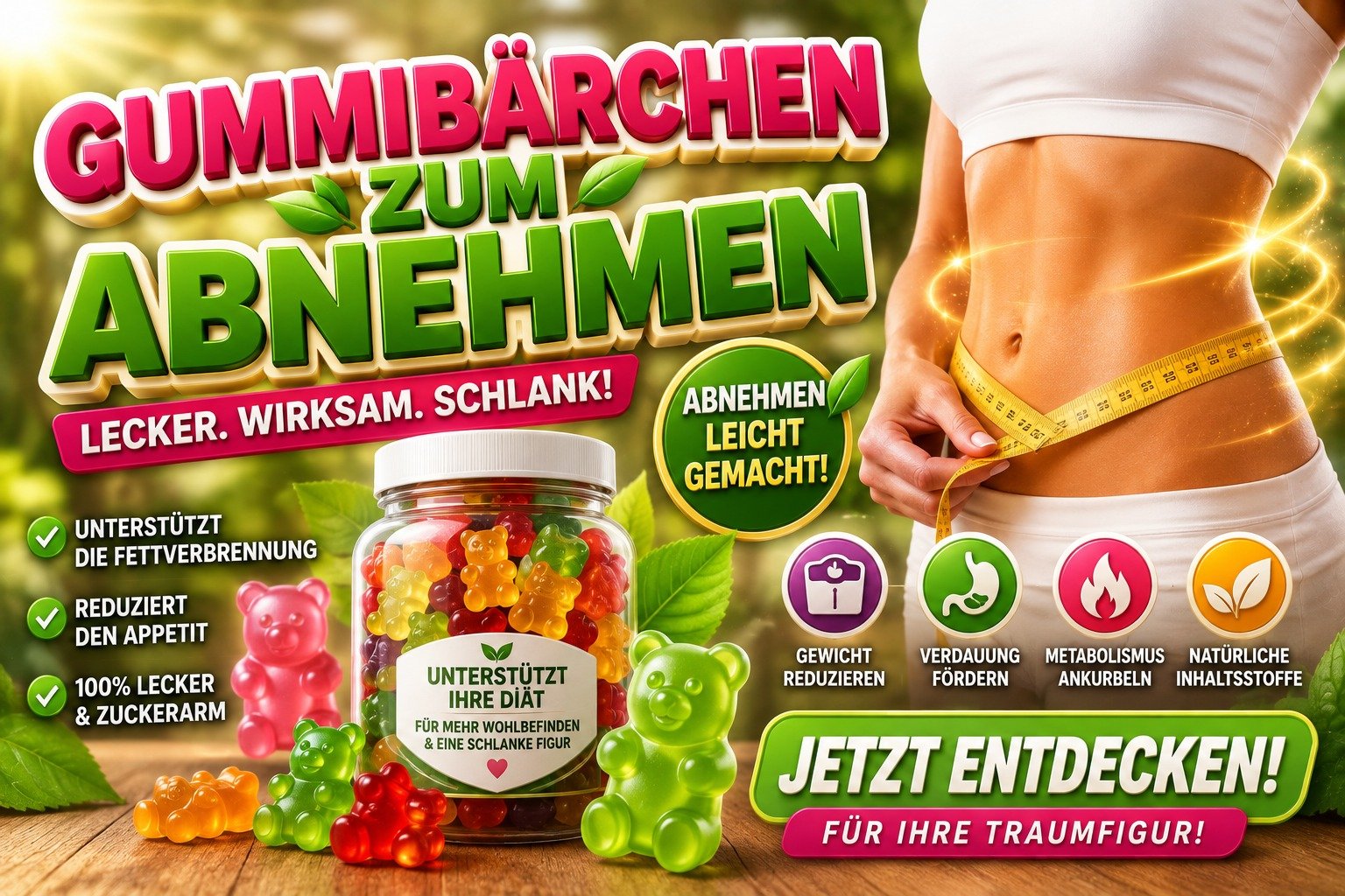 gummibärchen zum abnehmen