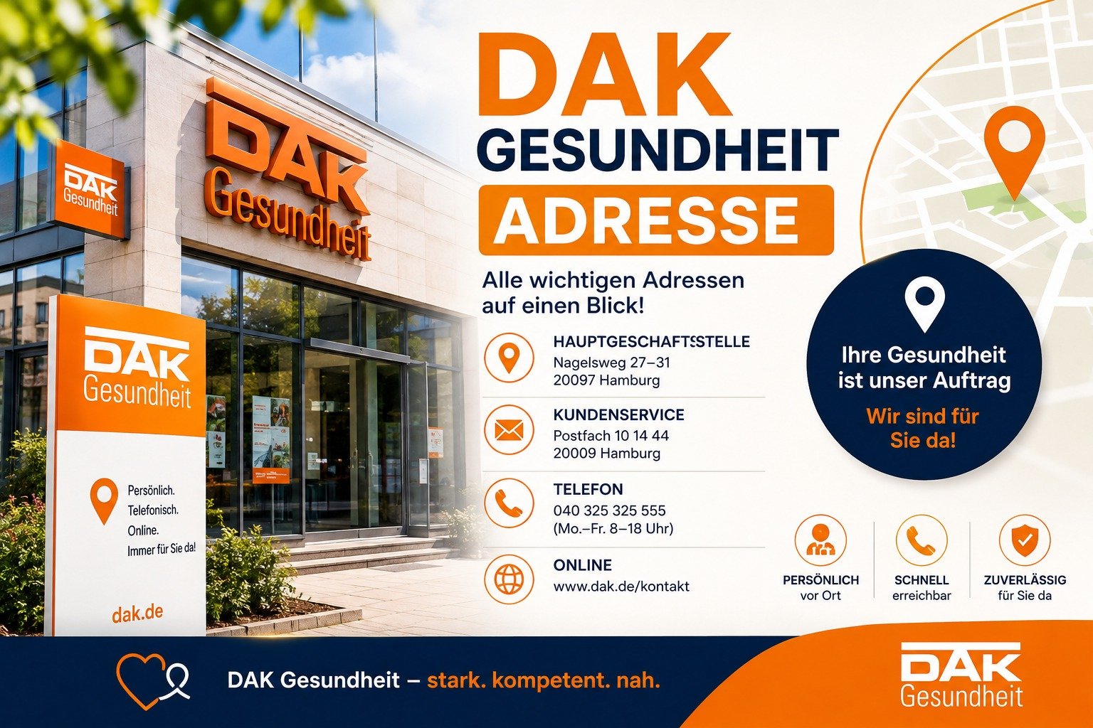 dak gesundheit adresse