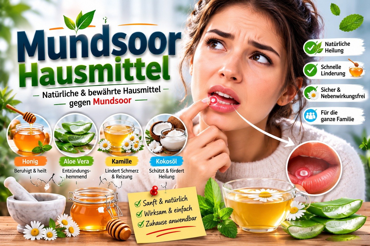 mundsoor hausmittel
