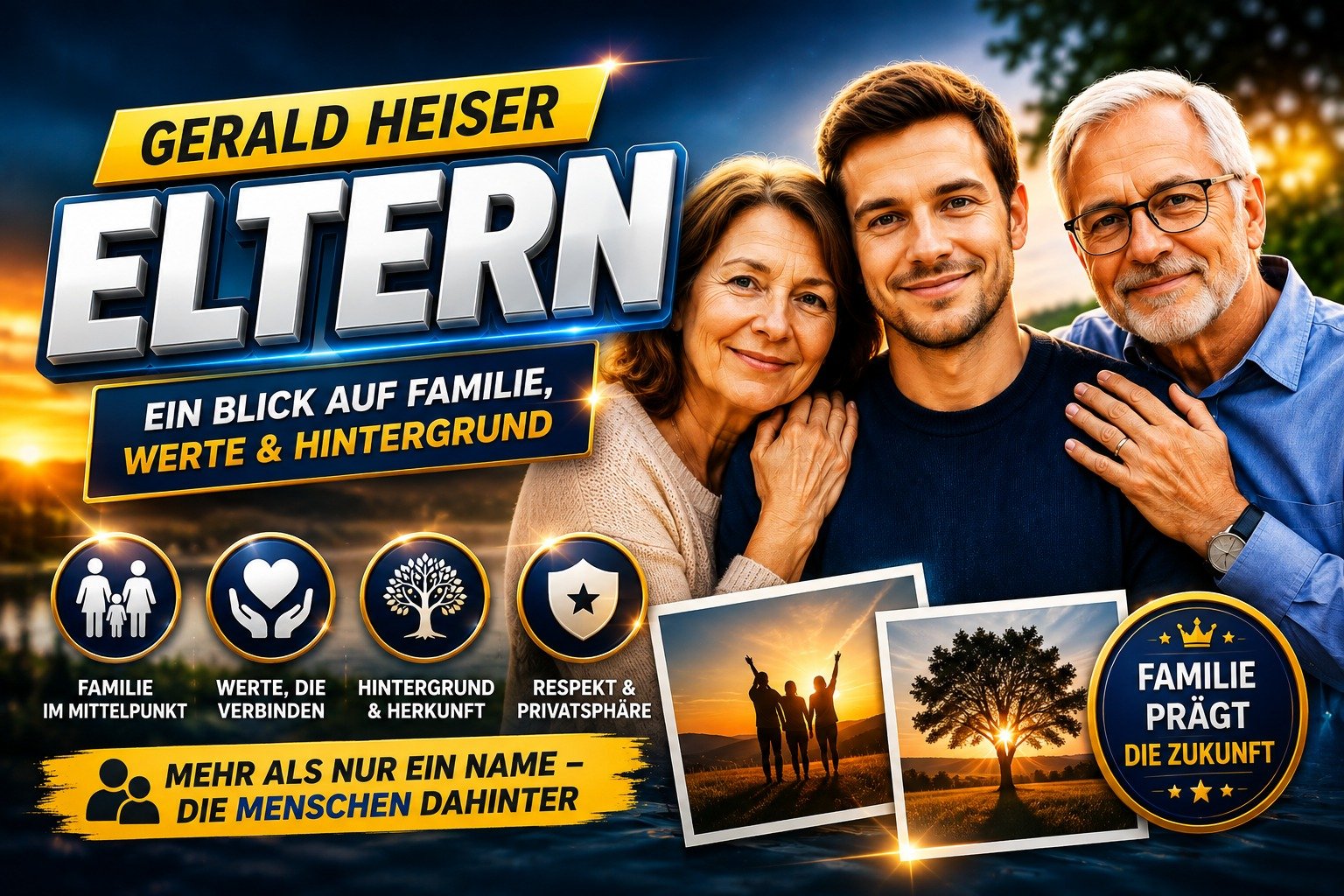 gerald heiser eltern