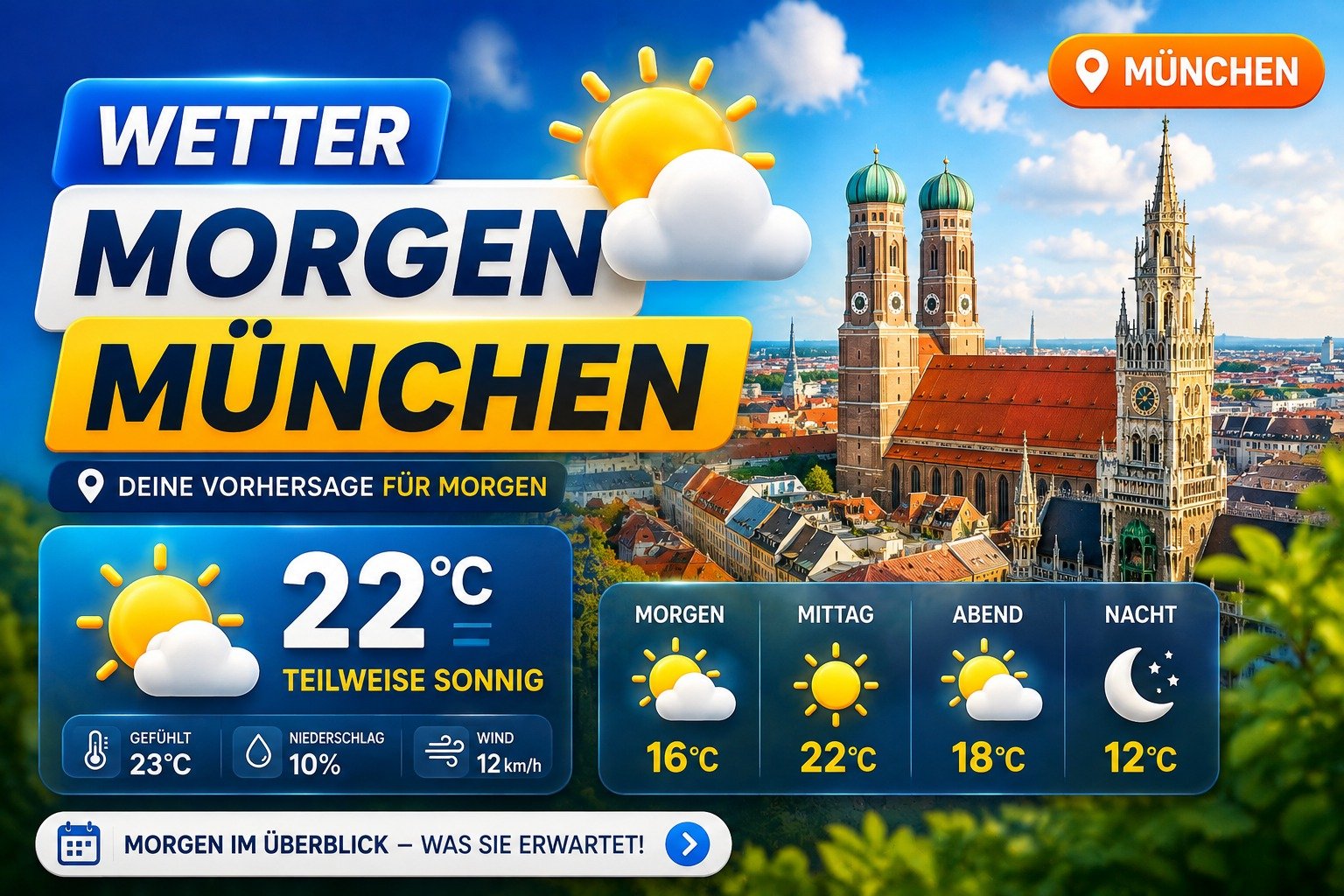 wetter morgen münchen