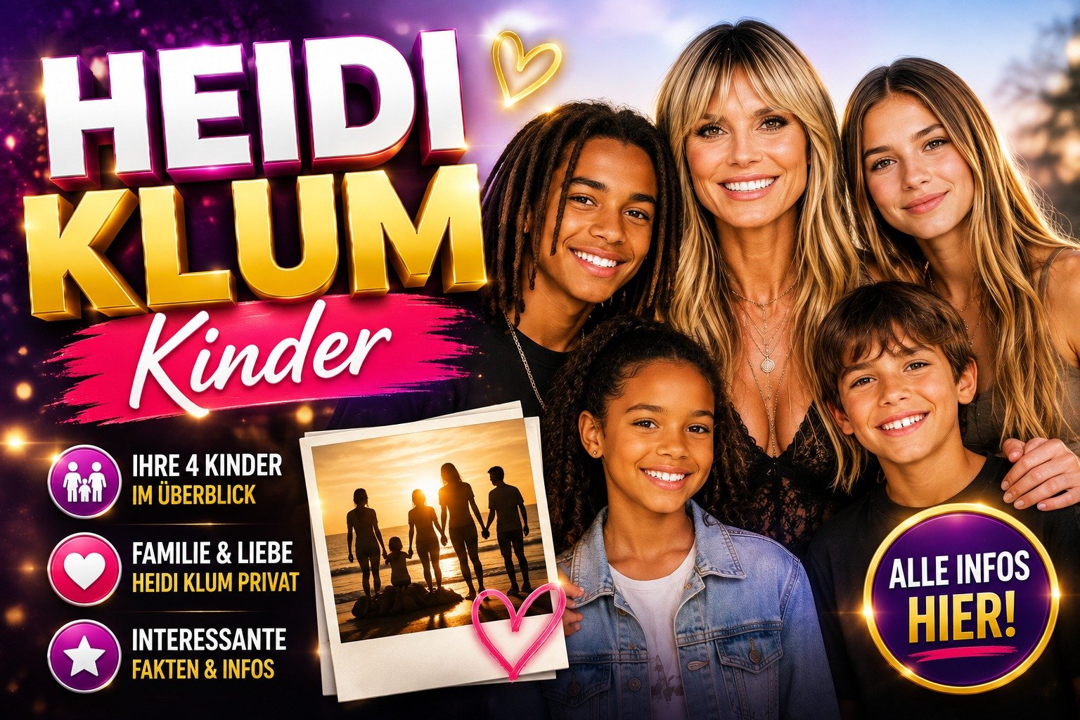 heidi klum kinder